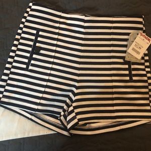 Body Sculpting Striped Shorts
